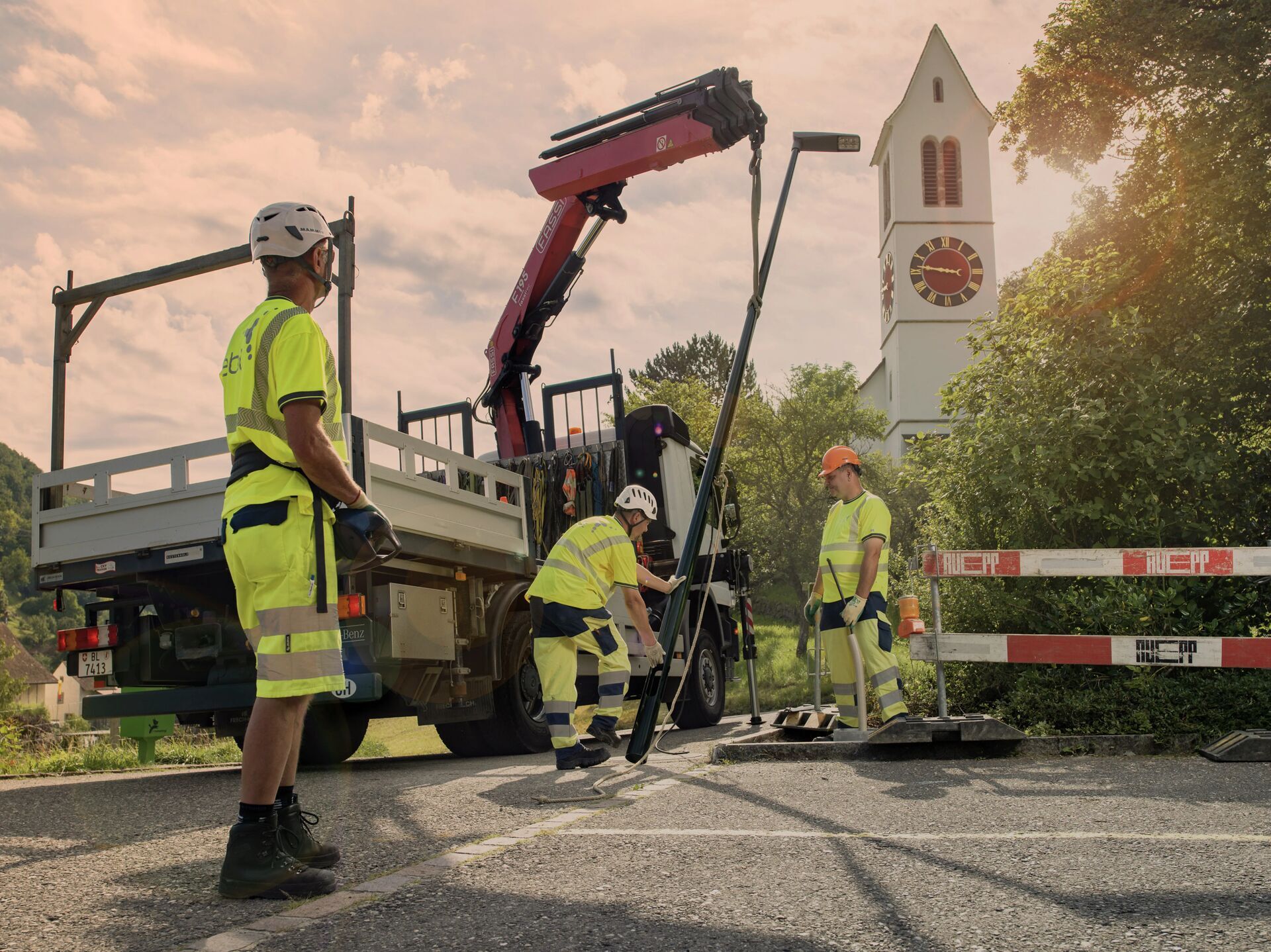 Öffentliche Beleuchtung