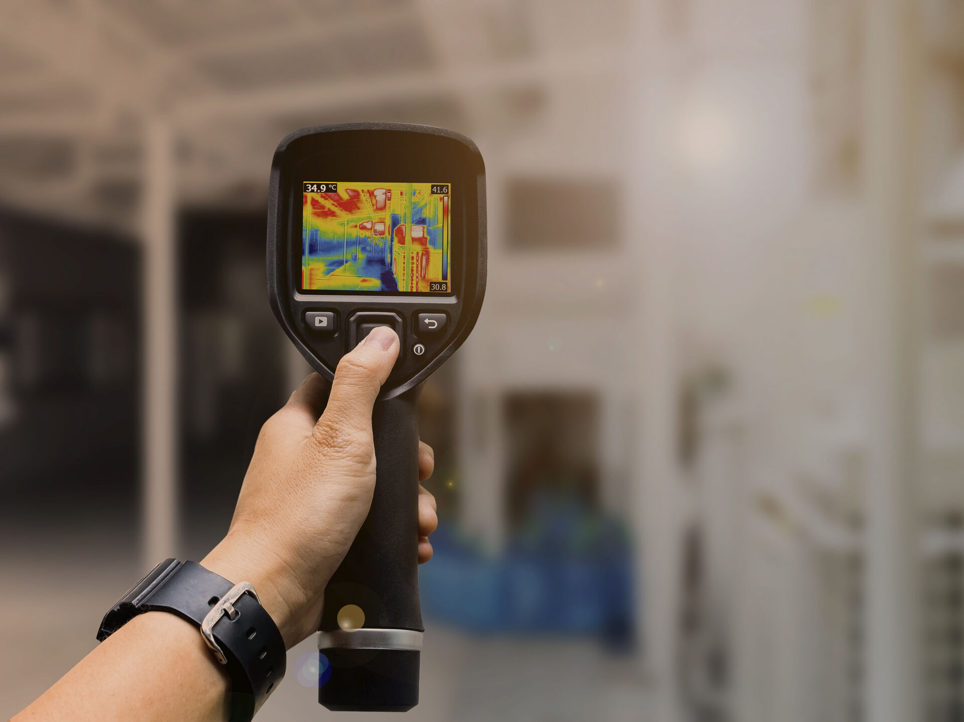 Gebäudeoptimierungen Messung