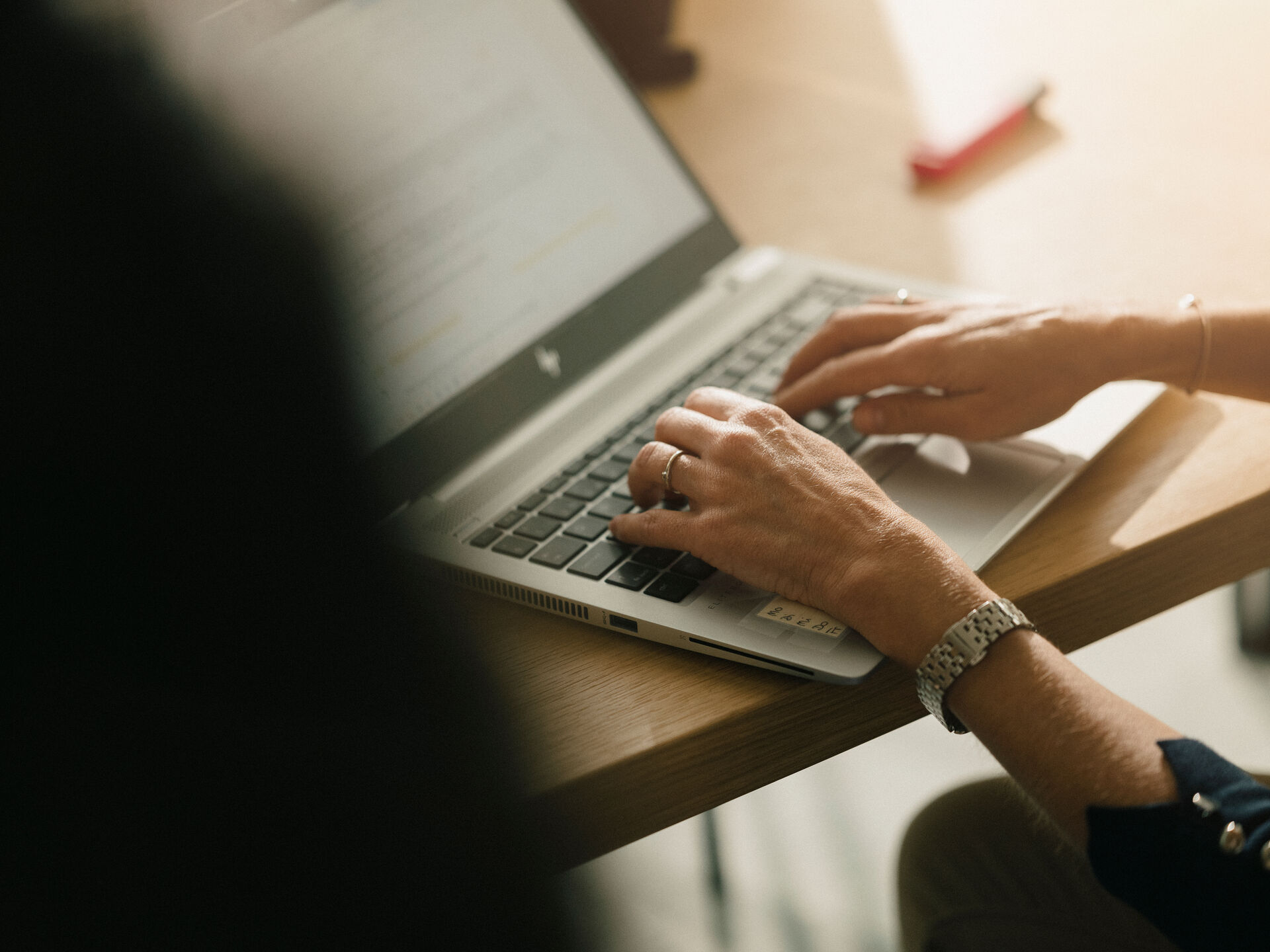 Laptop Arbeiten