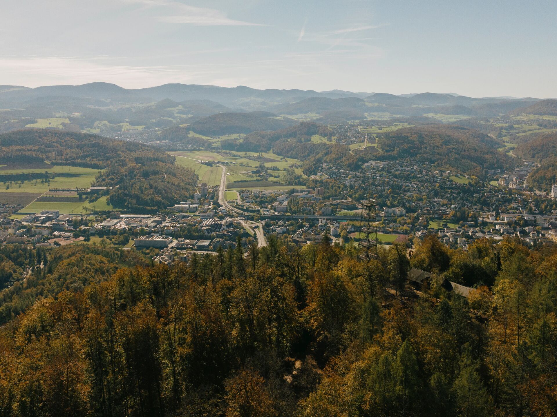 Liestal von oben