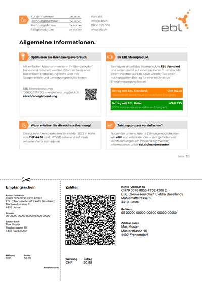 Musterrechnung