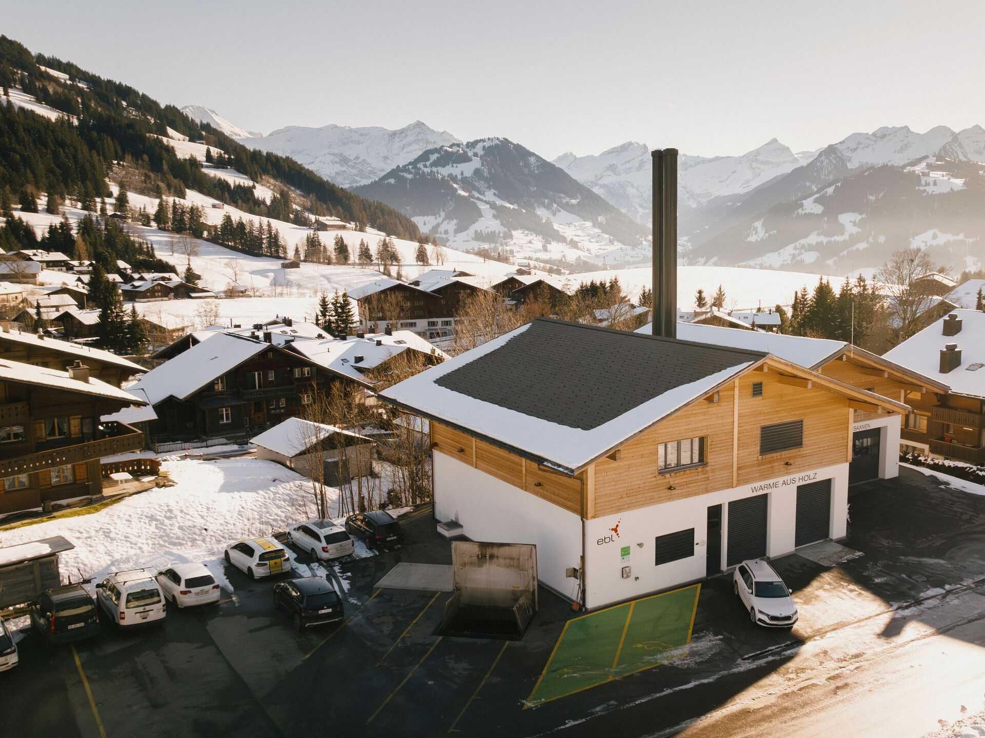 Wärmezentrale Schönried