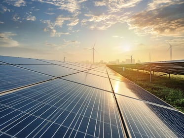 Installations éoliennes et solaires 