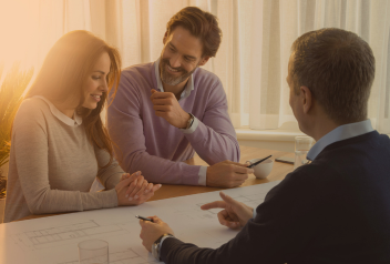 Kunden in Energieberatung