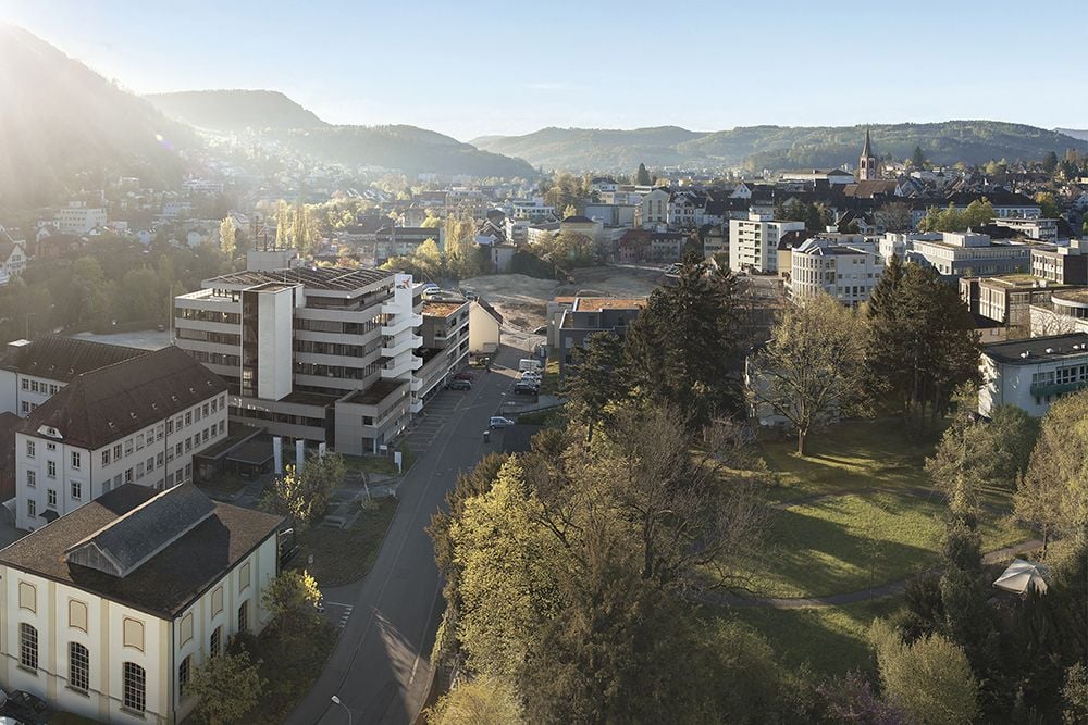 Übersicht über Liestal