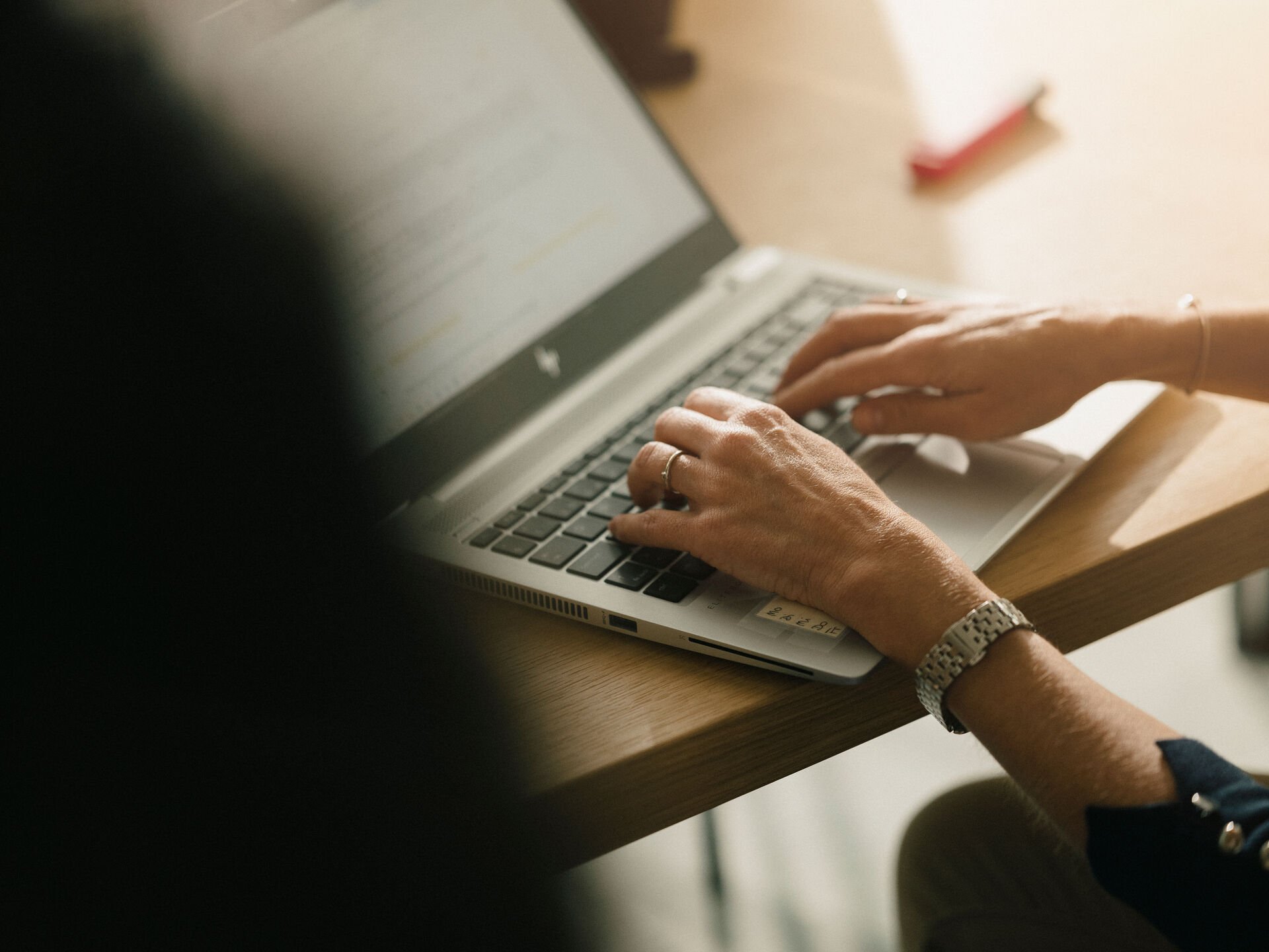Laptop Arbeiten