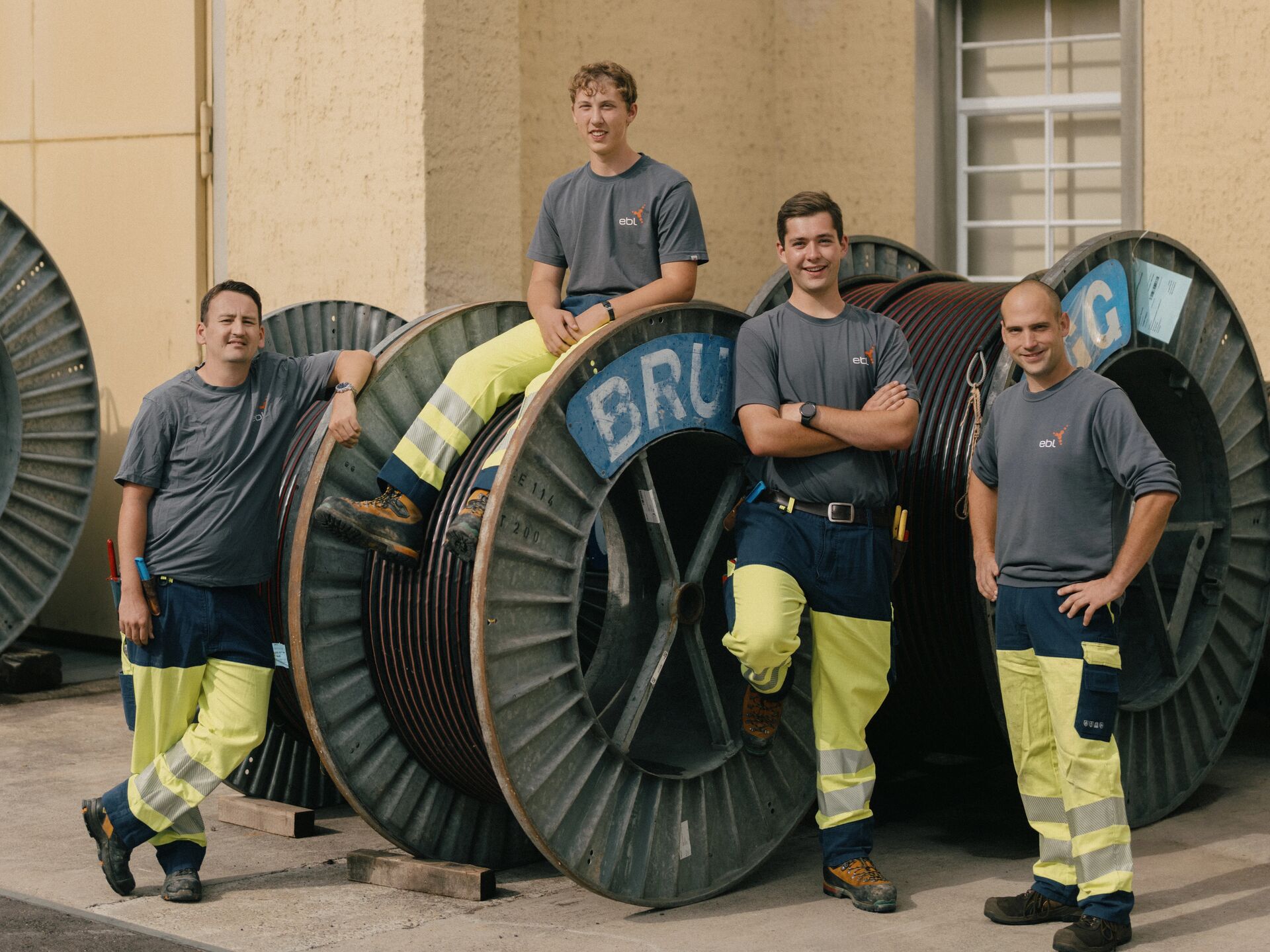 Netzarbeiten Team
