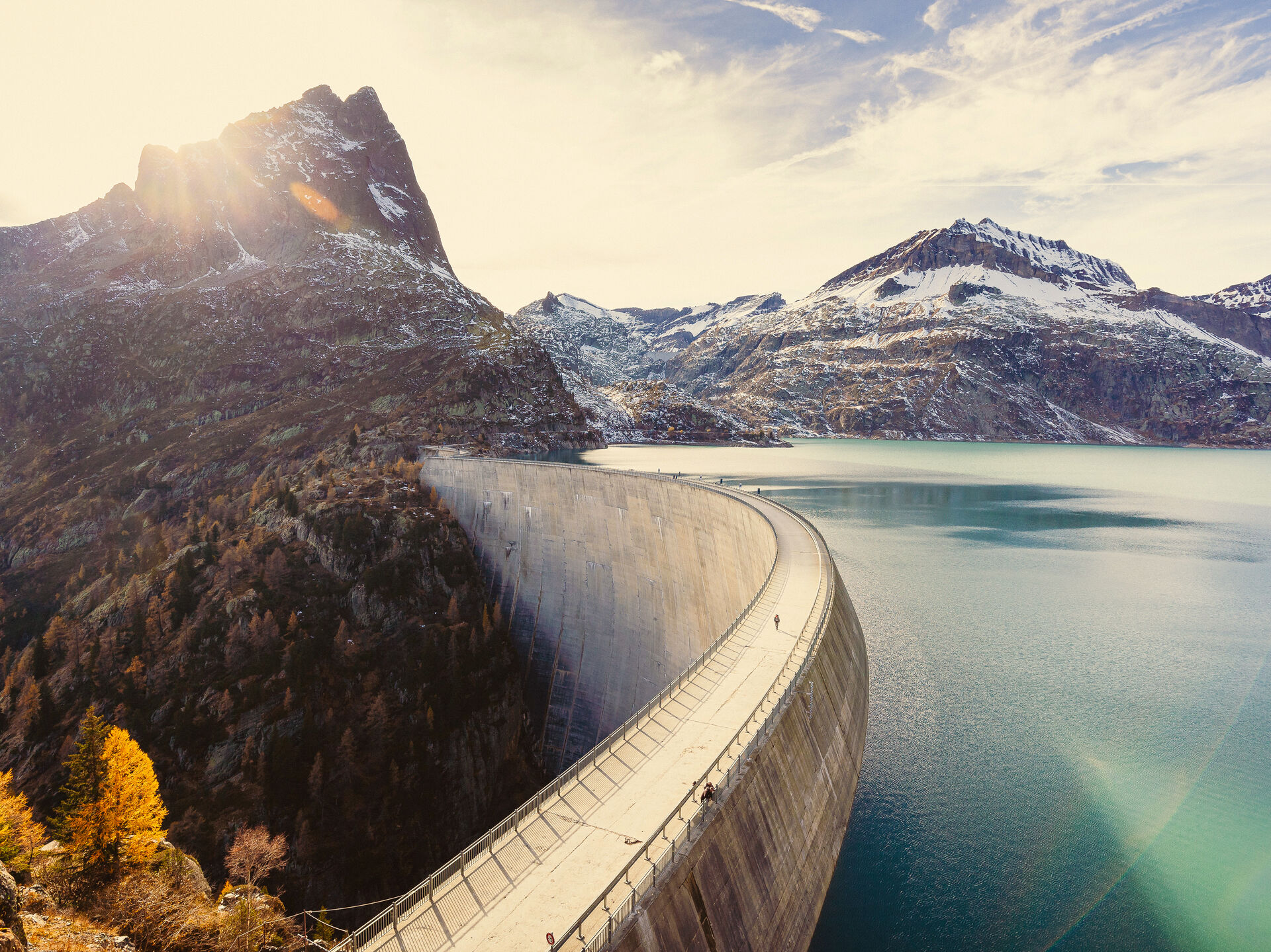 Wasserkraft Staudamm