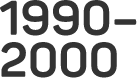 1990 à 2000
